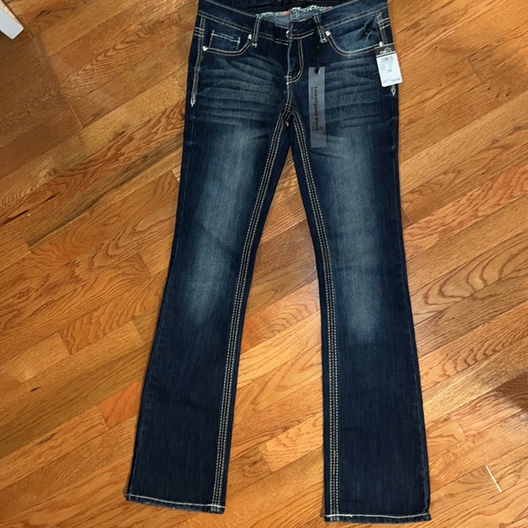 NWT Slim boot jeans size 3/4 - Picture 2 of 9